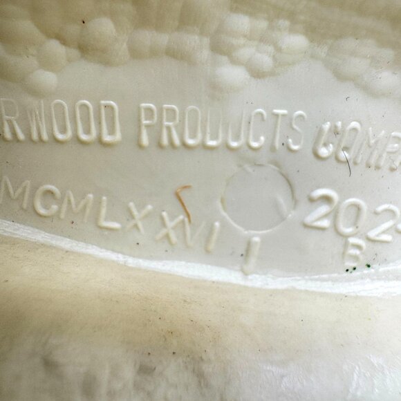 1977 Burwood Vtg 2 Pc Doves Wall Plaques Syroco Style Off-White Molded Plastic - Picture 4 of 10